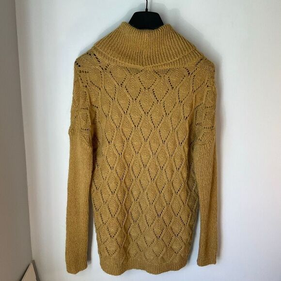 Elsamanda open Knit Oversized Cowl Neck Pullover, S. Mohair Blend - Picture 12 of 15